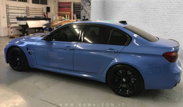 BMW Serie 3 con pellicole oscuranti Suntek