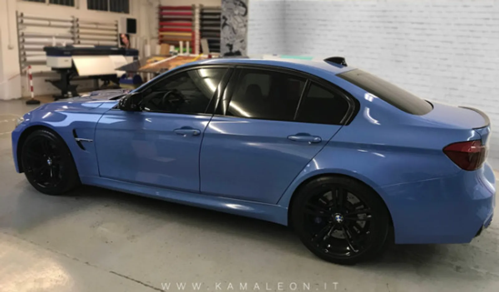 BMW Serie 3 con pellicole oscuranti Suntek