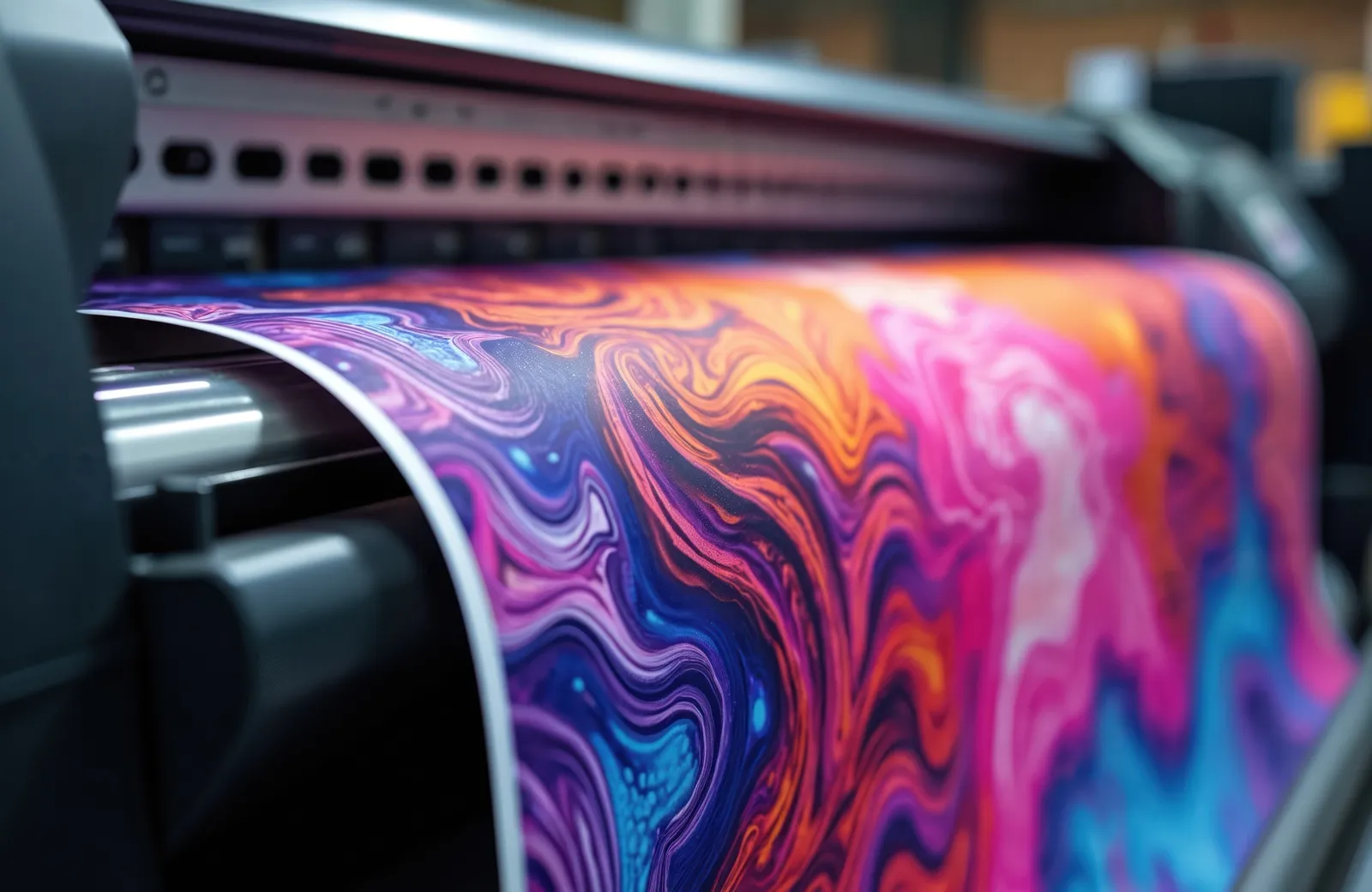 Esempio di stampa digitale su supporto rigido